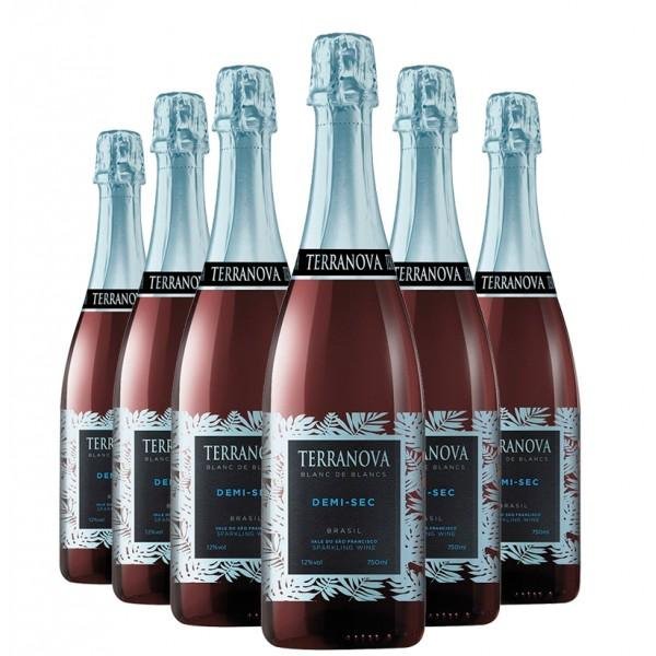 Pack 6 Espumantes Terranova Demi-Sec 750ml